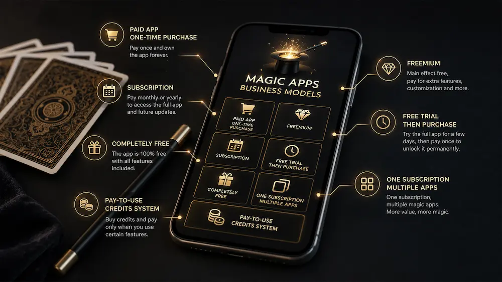 The Different Business Models for Selling Magic Apps