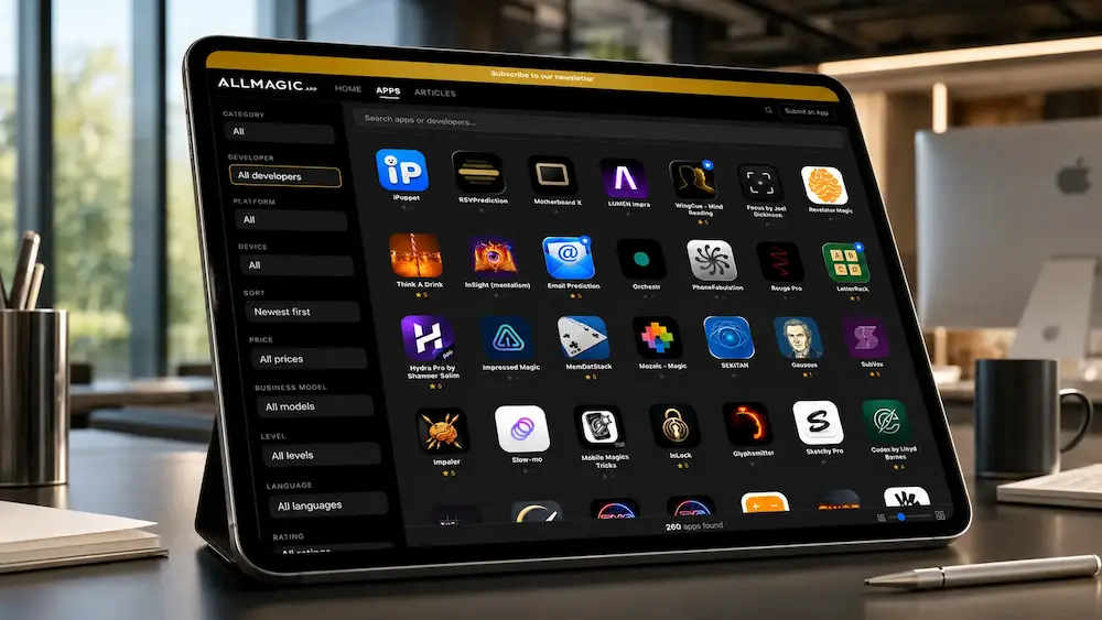 New Developer Filter Now Available on AllMagic.app
