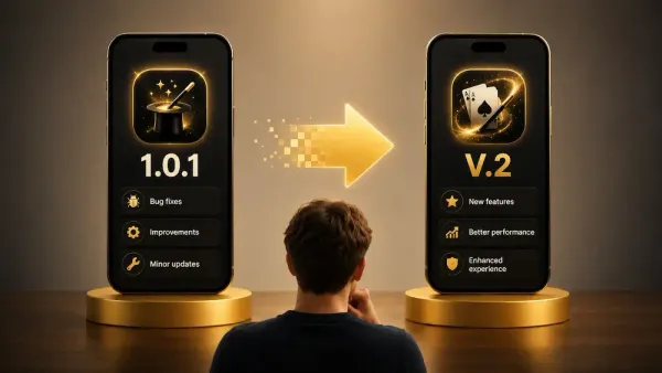 Version 1 or Version 2 of an App: What Does It Really Change?